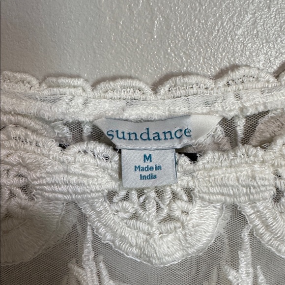 Sundance Cream Floral Lace Blouse - Picture 3 of 9